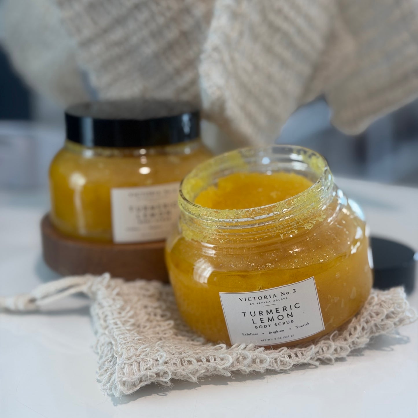 Turmeric & Lemon SugarScrub