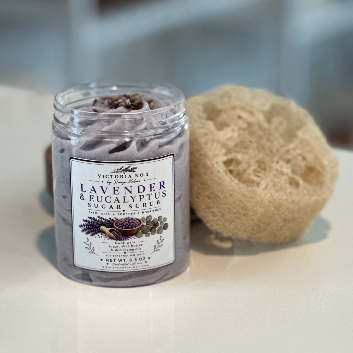 Lavender & Eucalyptus Sugar Scrub