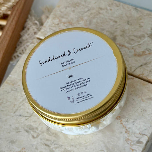 Whipped Body Butter Sandalwood & Coconut